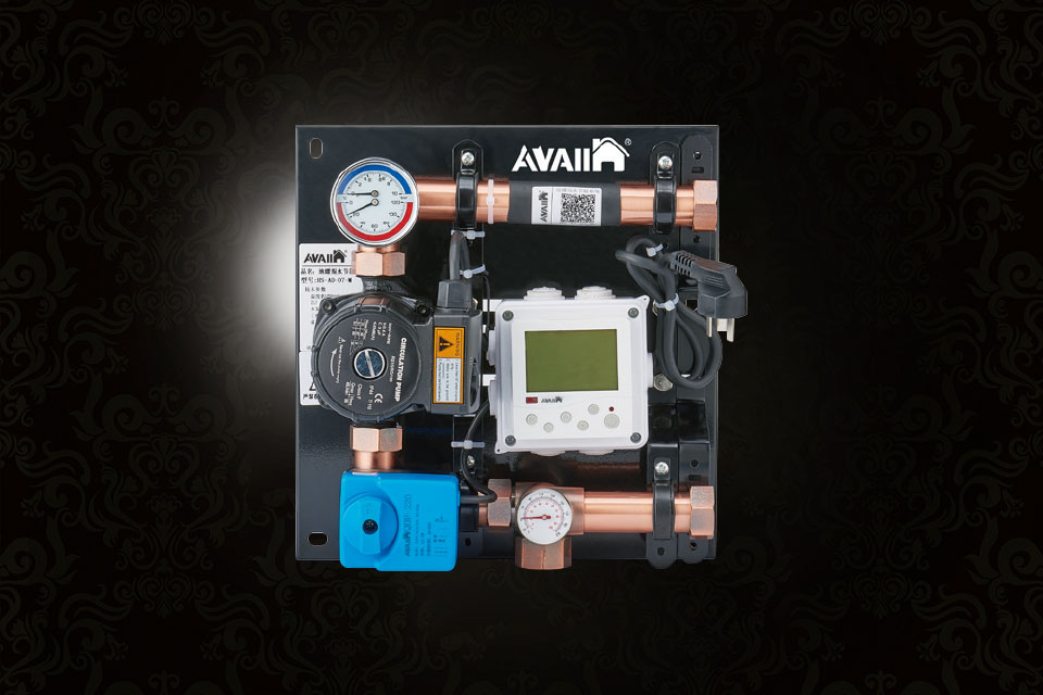 AV302-MGJ智能型地暖混水節能溫控中心